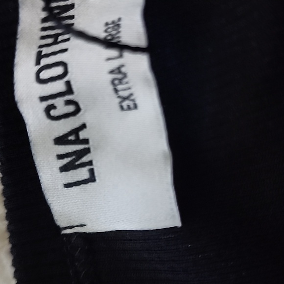 LNA Rilynn Rib Racer dress in black size XL - Picture 13 of 13